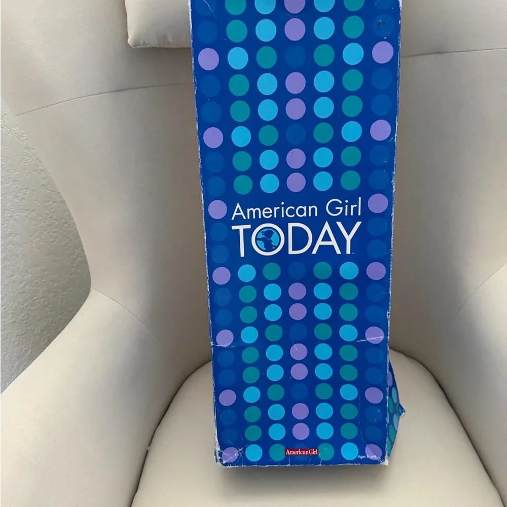 American Girl Doll with Red Jacket and Blue Jeans Truly me retired #24 - Picture 2 of 16